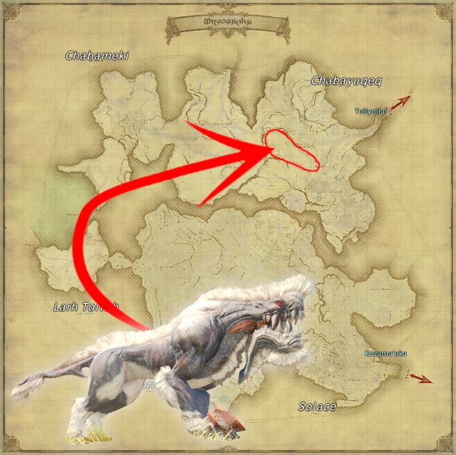 Where to find Silver Lobos in Final Fantasy XIV