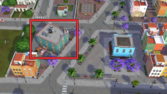 The Sims 4 Beso Rapido motel location