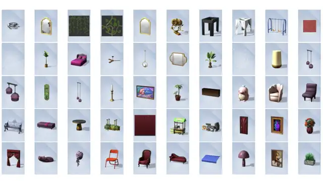 The Sims 4 Lovestruck Build Mode items