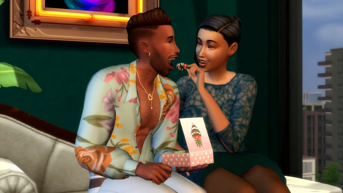 Sims 4 Lovestruck couple