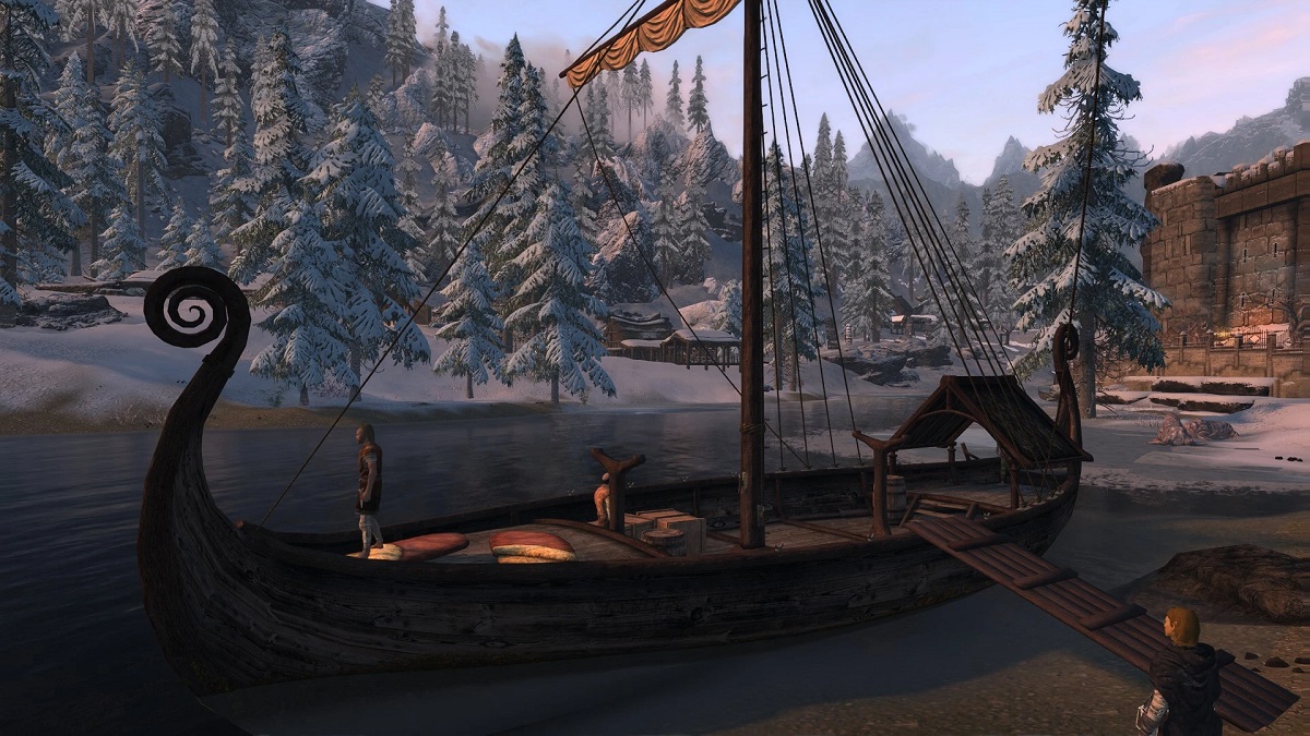 Sail the Skyrim seas with this point-to-point ship mod – Destructoid