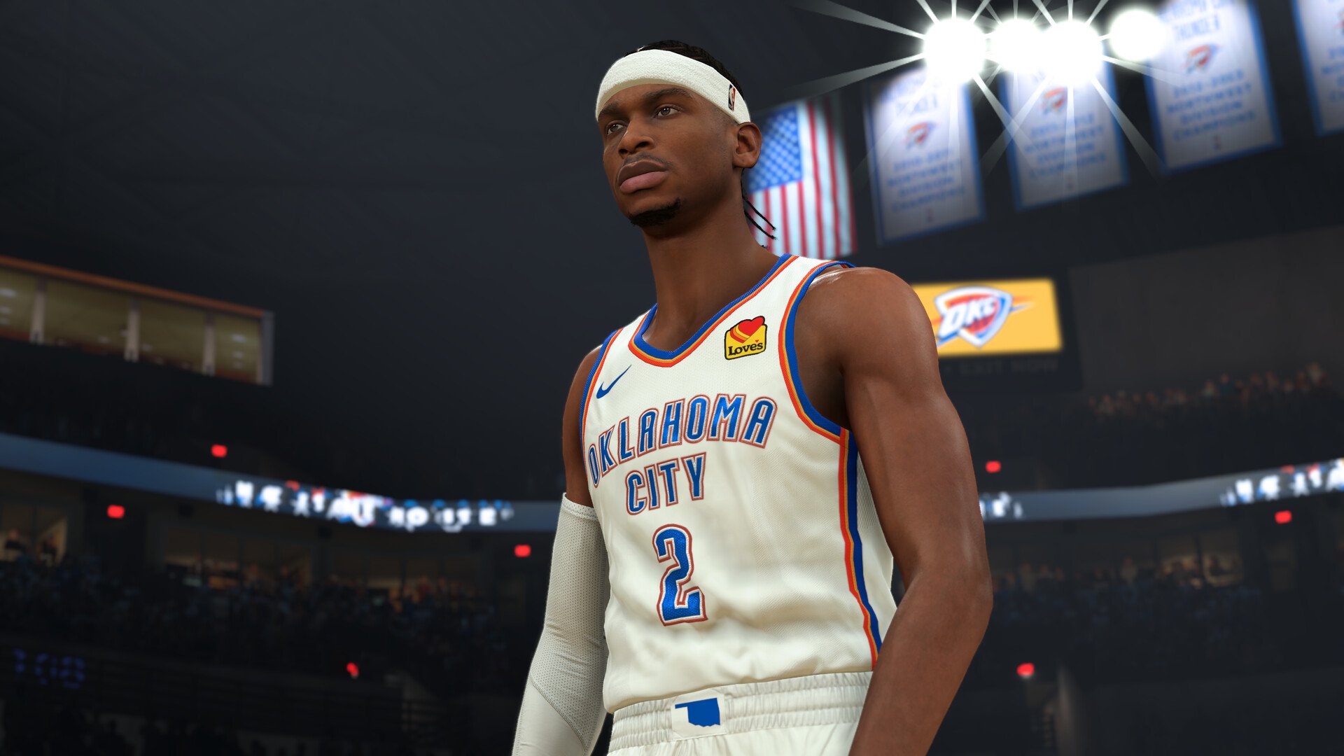 An image of Gilgeous-Alexander in NBA 2K24