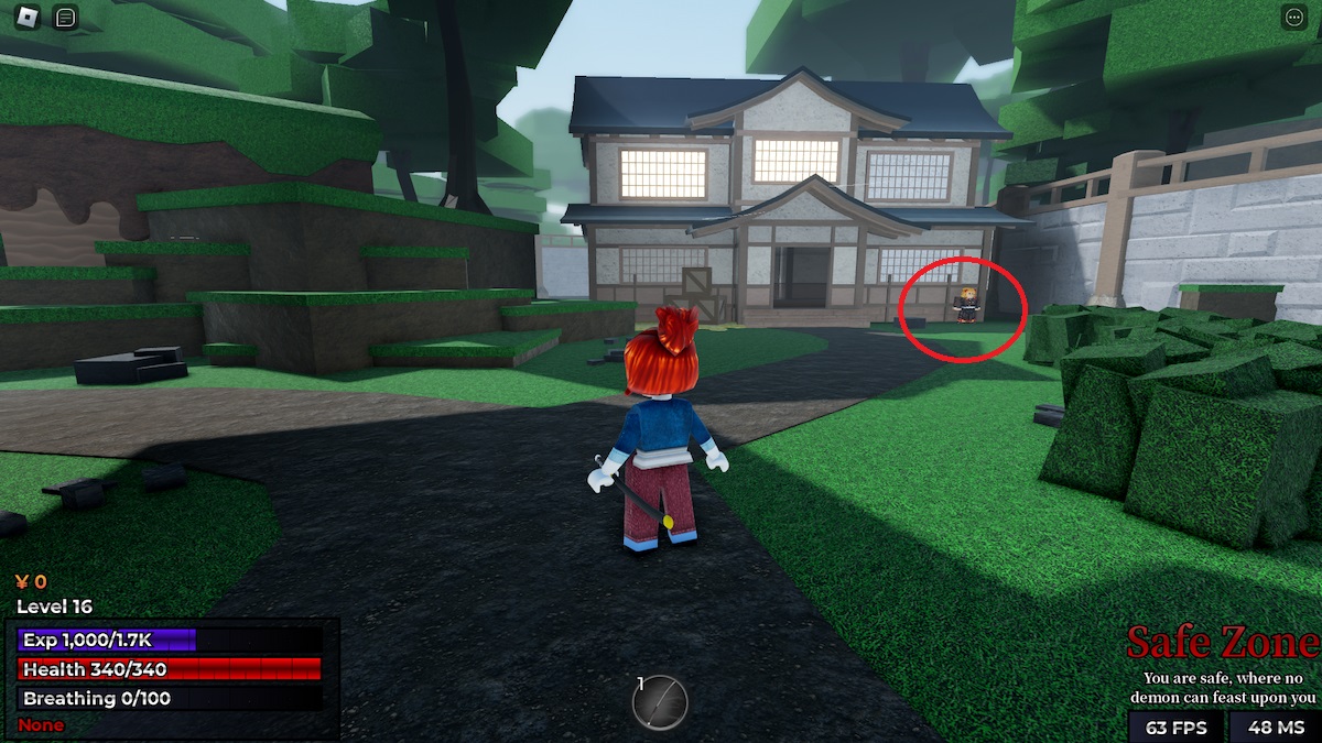 All Breathing style locations in Roblox Weak Legacy 2