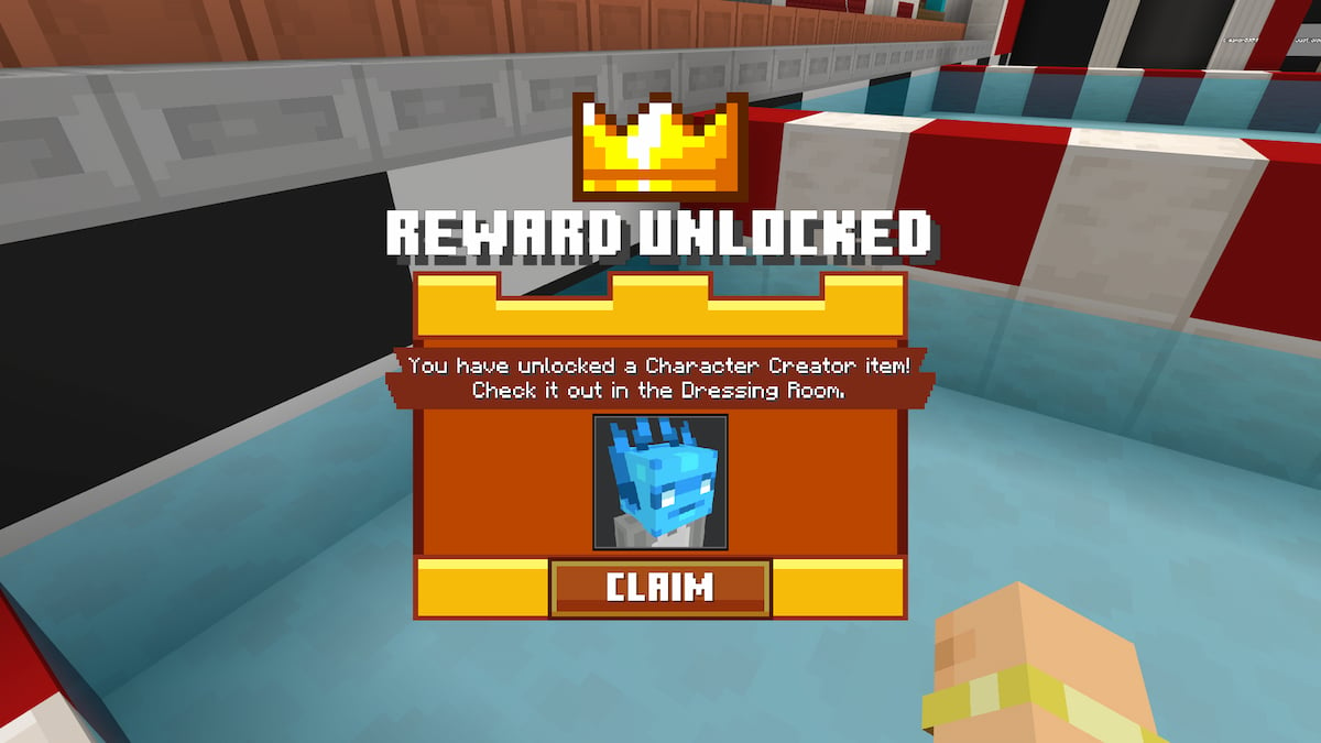 Lost Pearl reward in Minecraft MCC Party