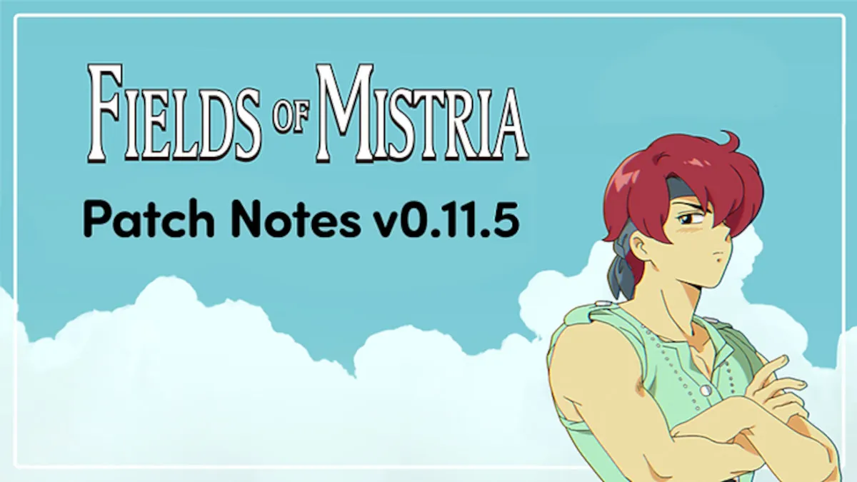 Fields of Mistria patch v0.11.5 fixes Sage spawn issues and adds more stock to General Store