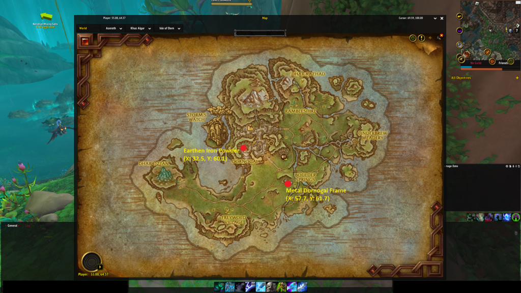 All Alchemy Knowledge Treasure locations in WoW The War Within