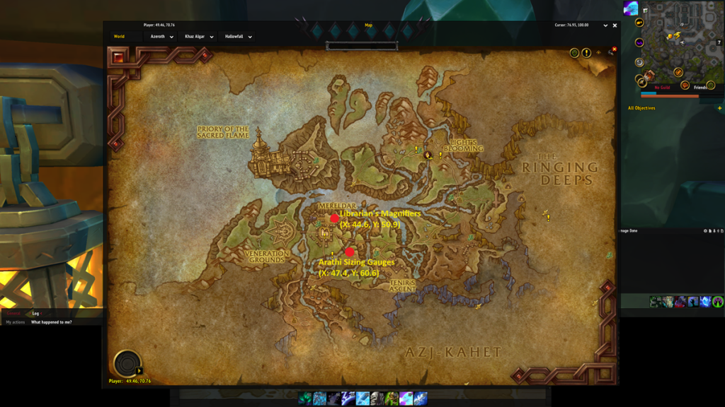 All Jewelcrafting Knowledge Treasure locations in WoW The War Within