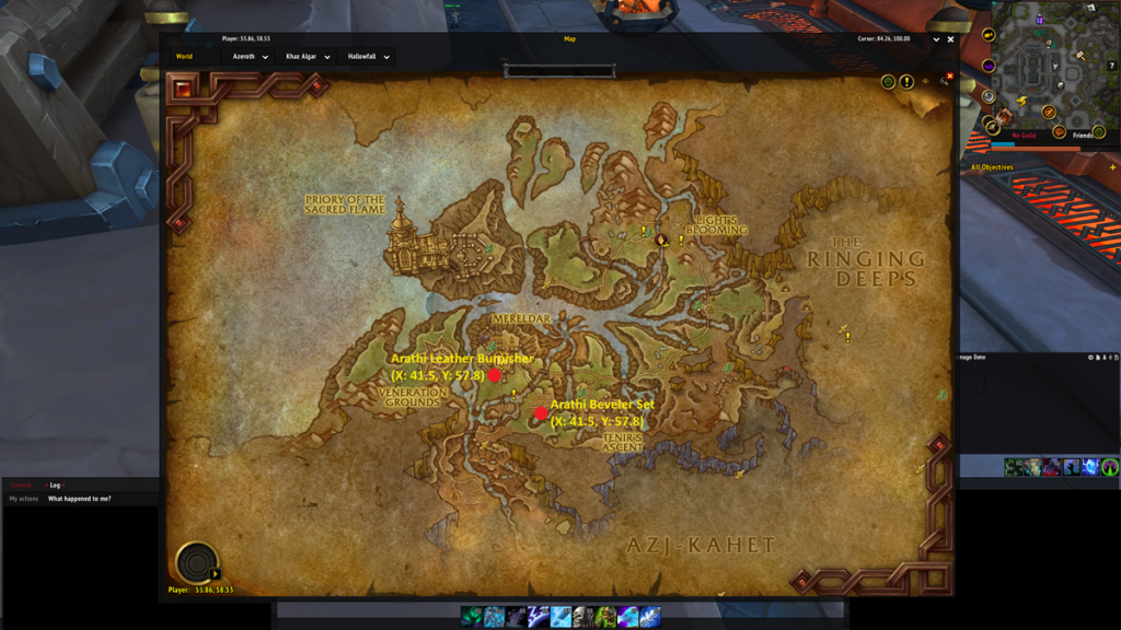 All Leatherworking Knowledge Treasure locations in WoW The War Within