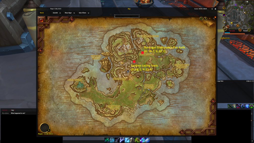 All Leatherworking Knowledge Treasure locations in WoW The War Within