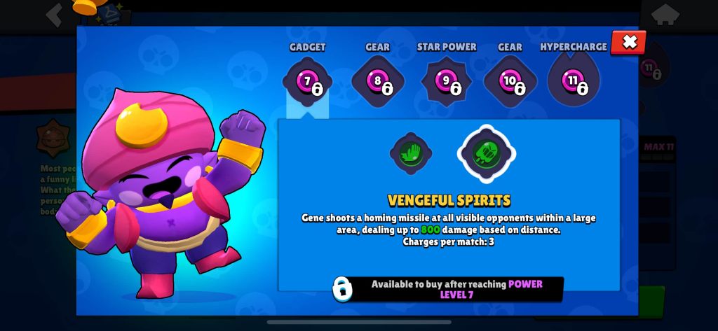 Best build for Gene in Brawl Stars