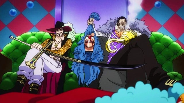 Cross Guild members in One Piece