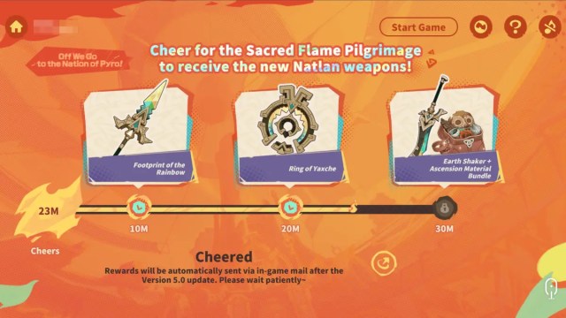 PSA: Participate in Genshin Impact’s web event to earn free Natlan weapons (and Primogems)