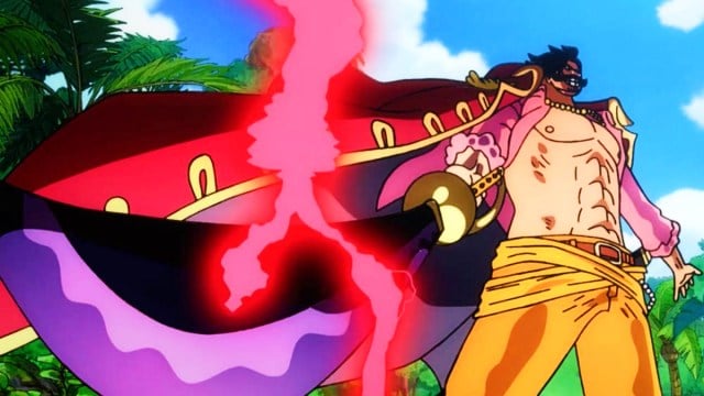 Gol D. Roger unleashing his Haki in One Piece