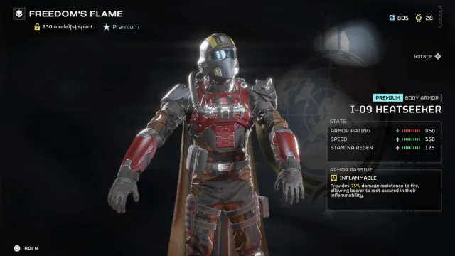 Helldivers 2 Freedom's Flame new armor