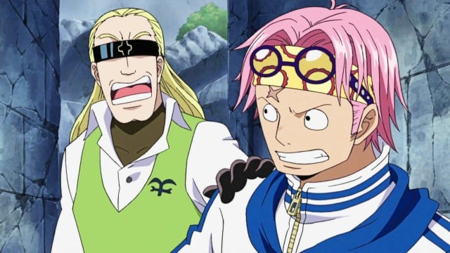 Koby and Helmeppo in One Piece