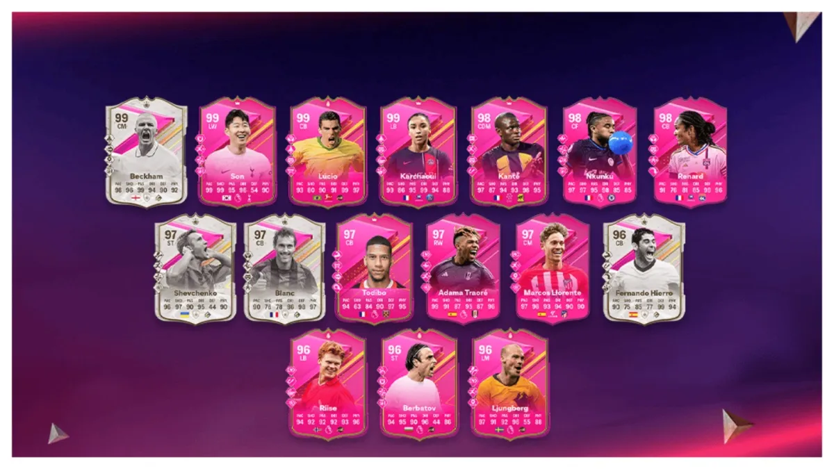 EA FC 24: все 96+ наград Futties Player Pick SBC