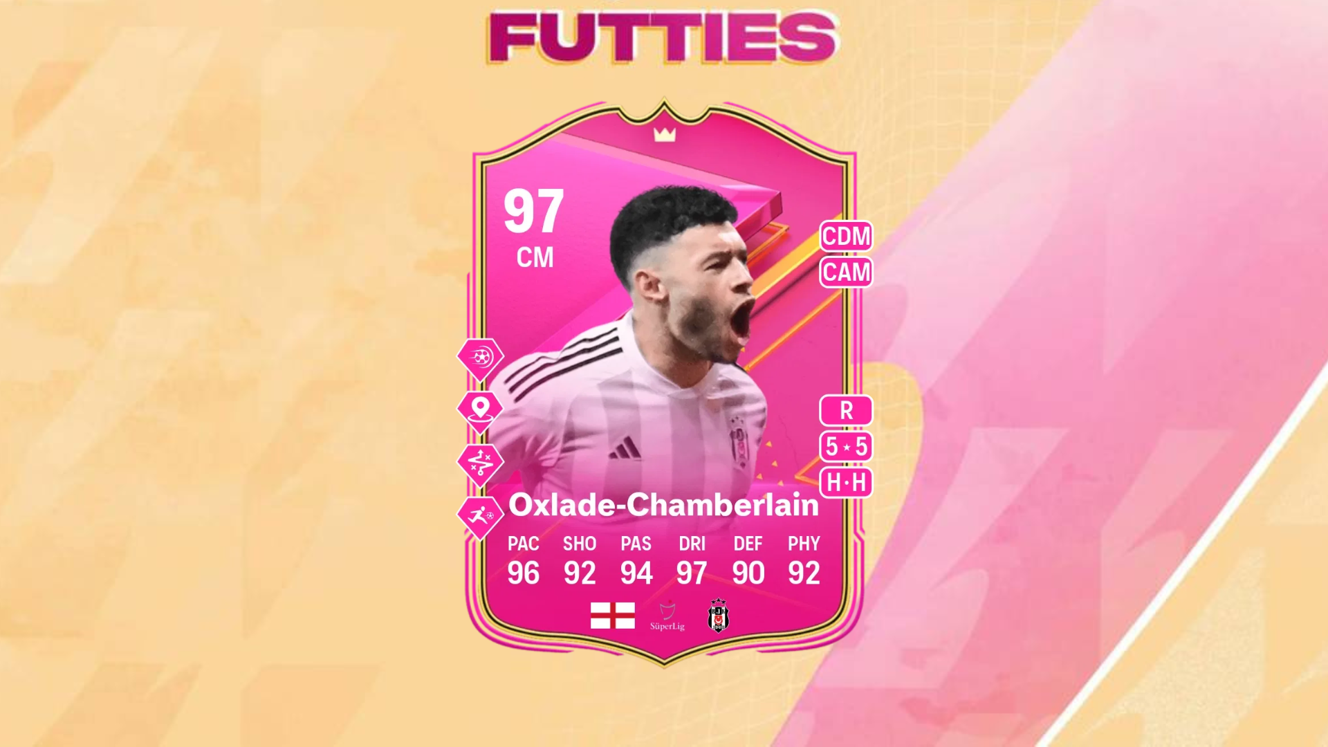 EA FC 24: How to complete Alex Oxlade-Chamberlain FUTTIES SBC