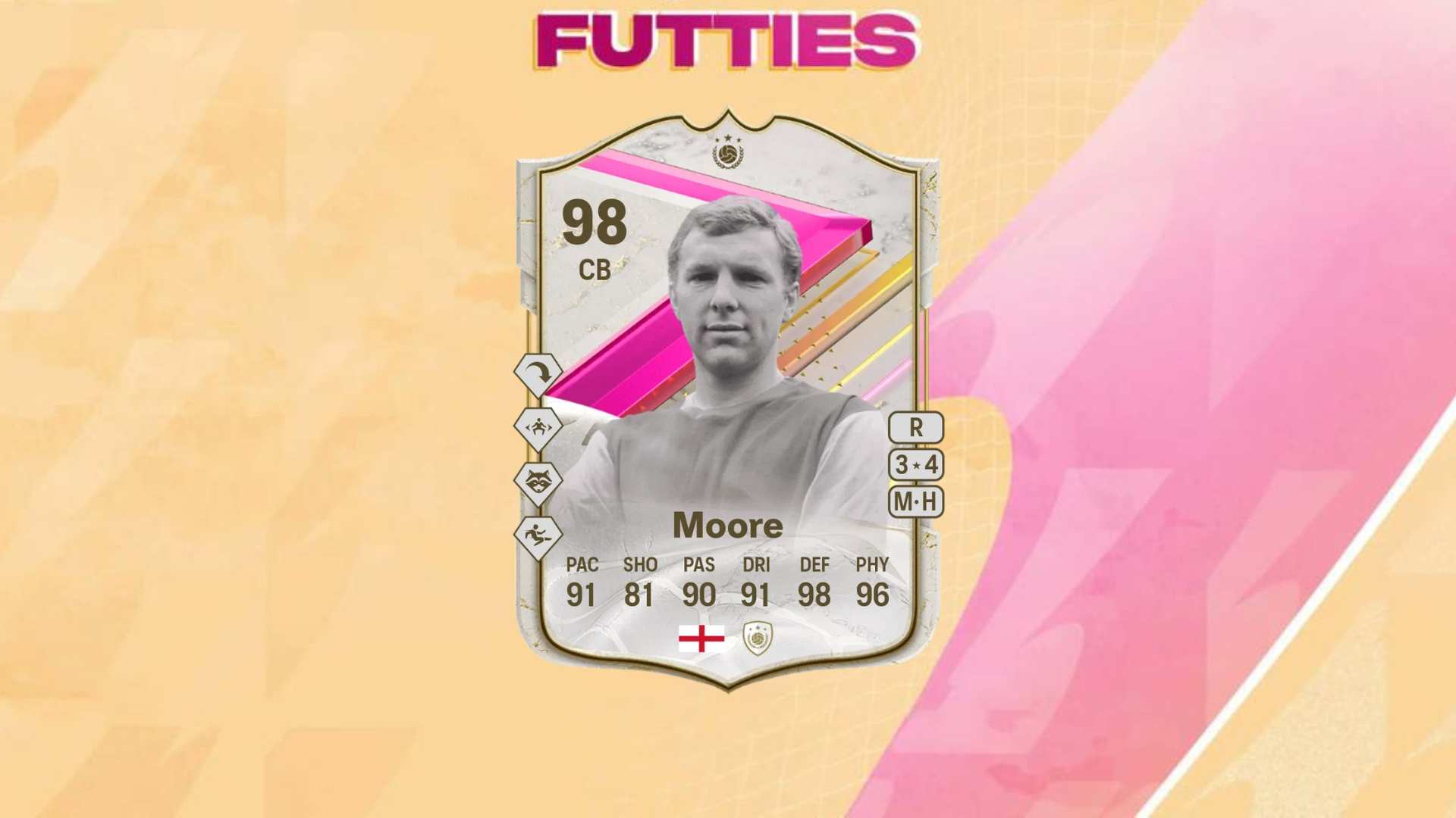 EA FC 24: Как пройти значок Бобби Мура FUTTIES Icon SBC