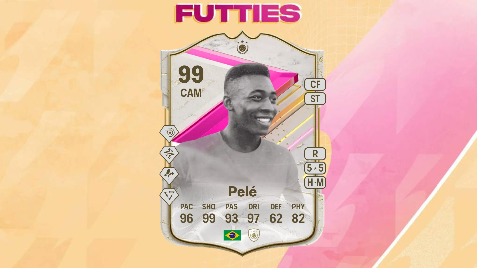 EA FC 24 Pele FUTTIES Icon SBC: All task requirements and solutions