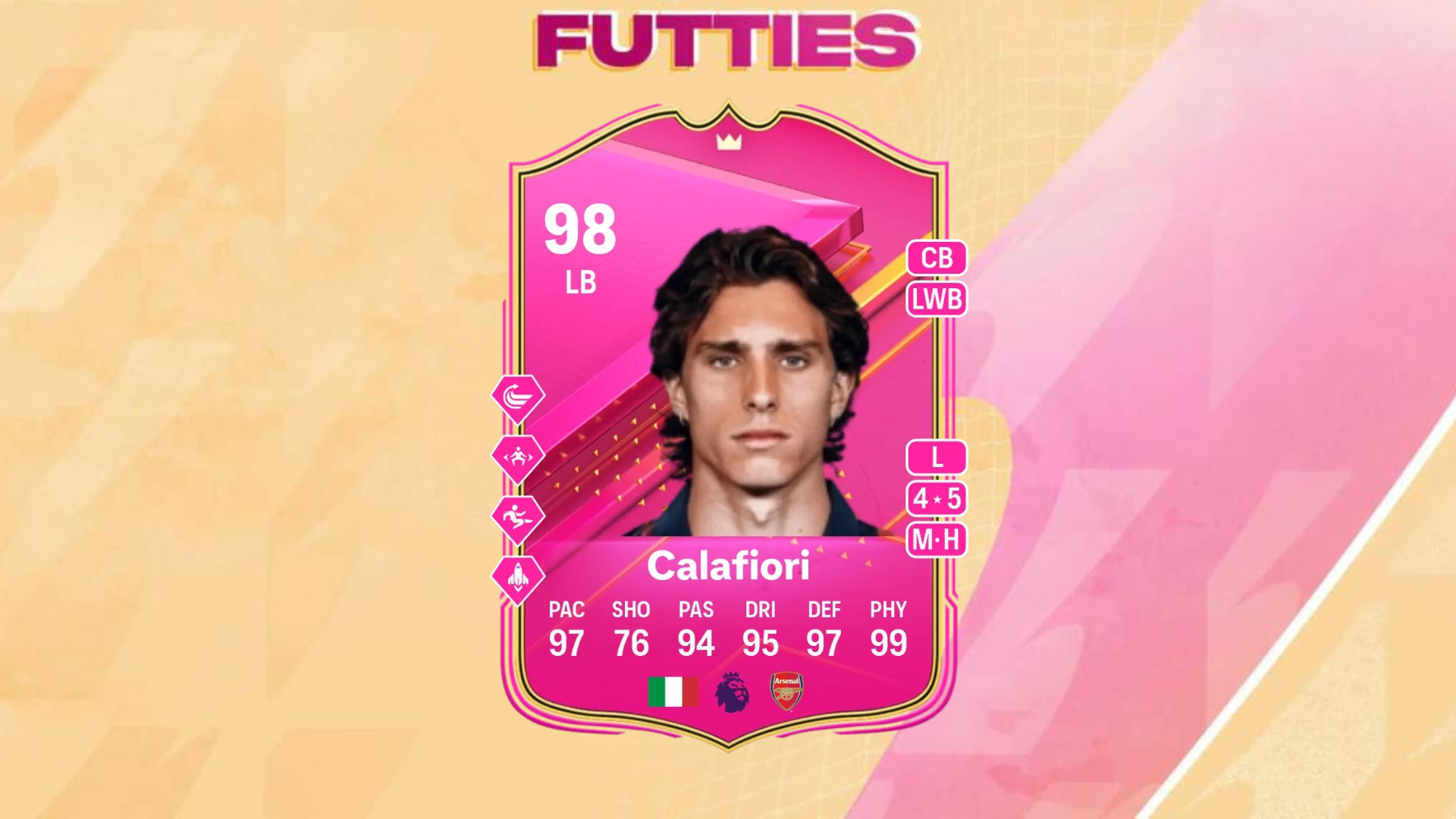 EA FC 24: How to complete Riccardo Calafiori FUTTIES SBC