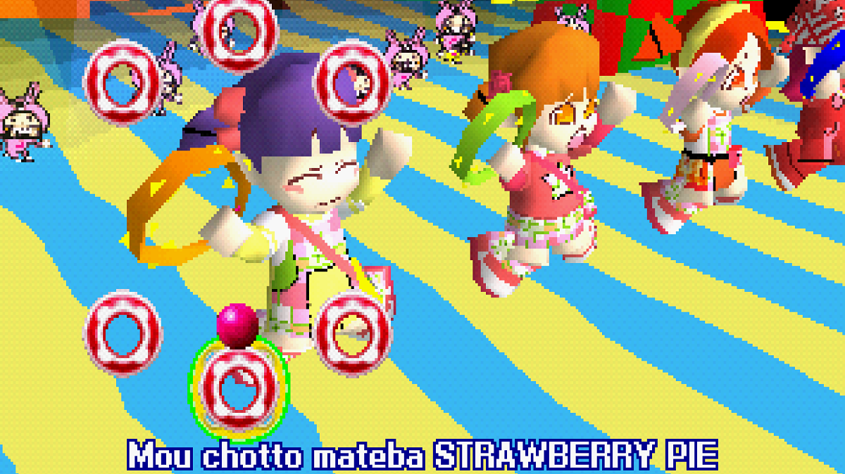 There’s a Mini-Moni: Shakatto Tambourine Da Pyon fan translation if you felt like you were missing out