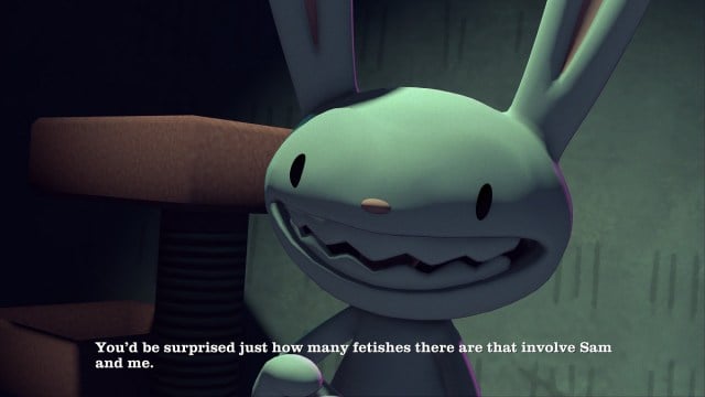 Sam & Max Devil's Playhouse remaster fetishes dialogue