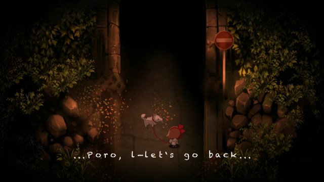 Yomawari: Night Alone is quietly one of the best openings in games