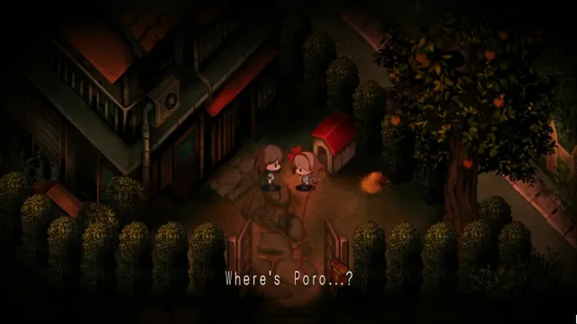 Yomawari: Night Alone introduction Where's Poro?