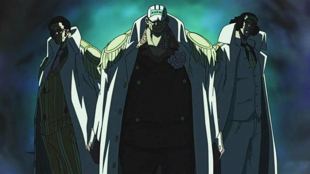 Three Admirals of One Piece