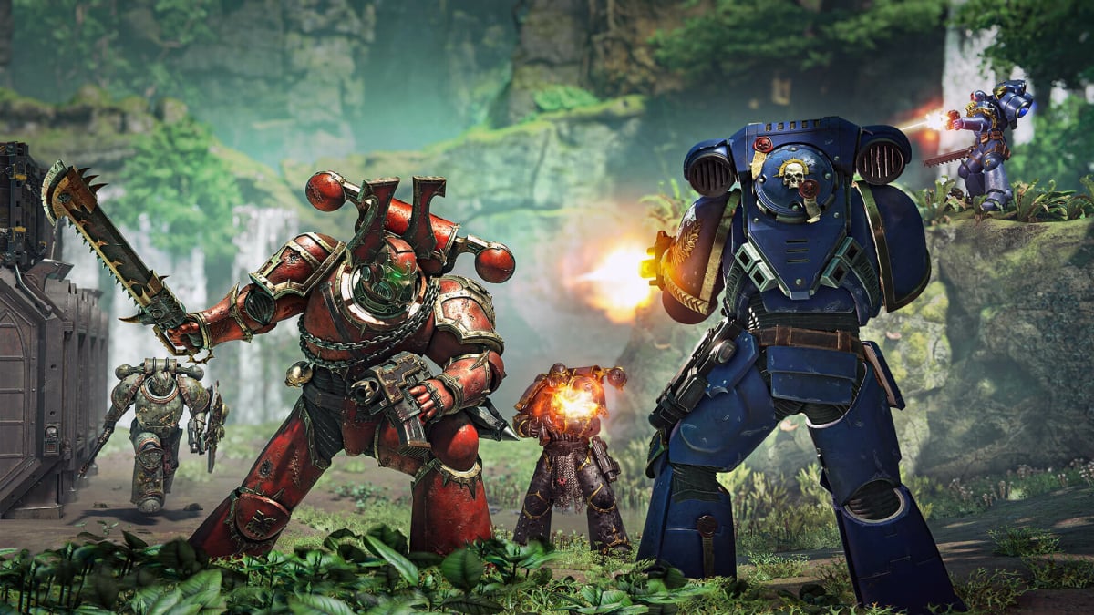 Does Warhammer 40K: Space Marine 2 have crossplay and cross-save?