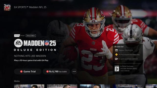 Как играть в пробную версию Madden NFL 25 с помощью EA Play