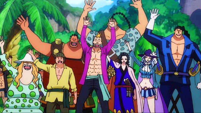 The Whitebeard Pirates of One Piece