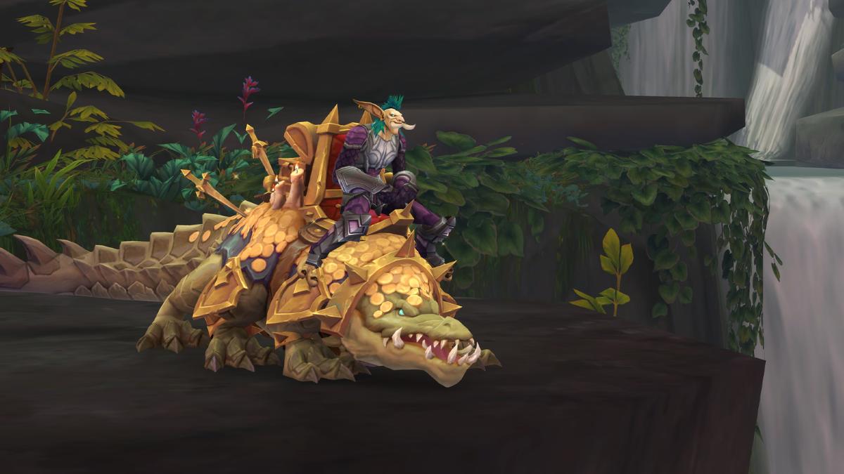 New Crocolisk mount headlines September’s Plunder-themed Trading Post in World of Warcraft