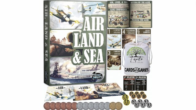 air land and sea board game