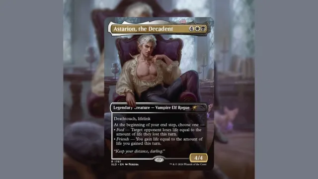 carte du repaire secret de Magic the gathering d'Astarion le décadent