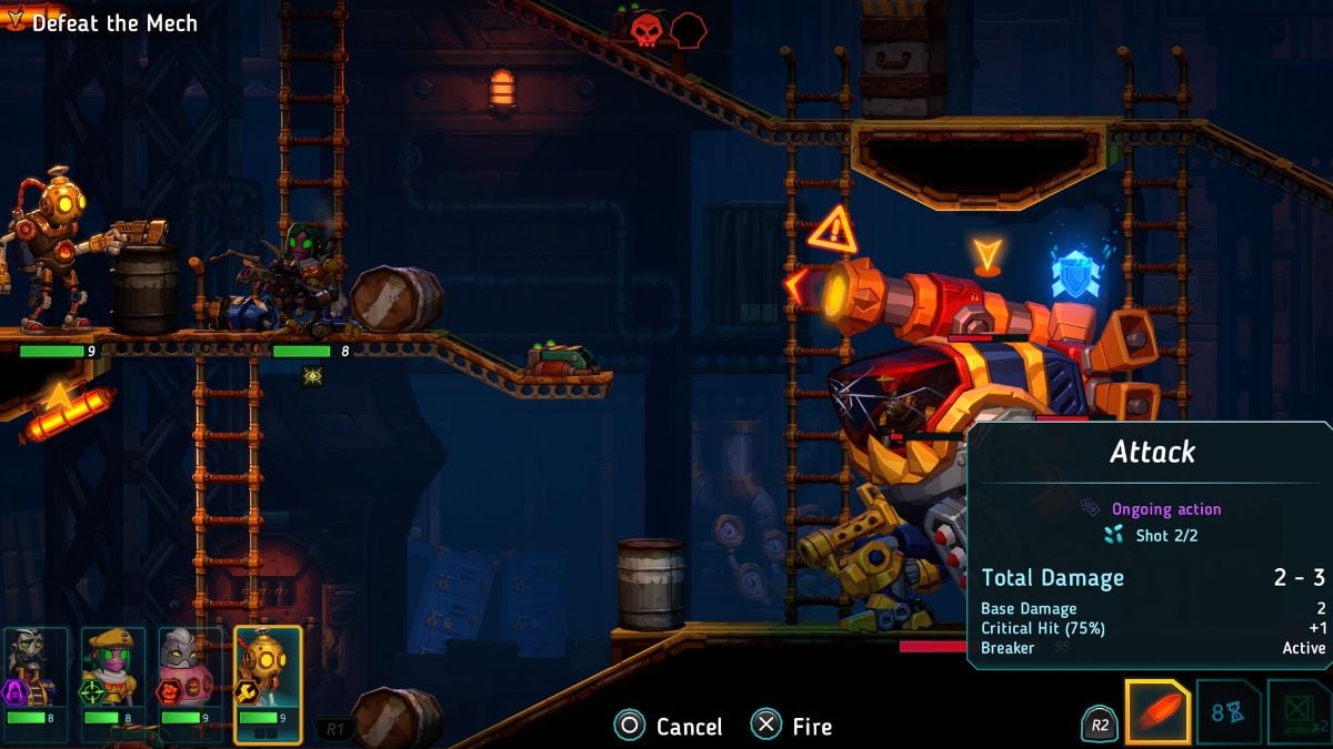 Review: SteamWorld Heist II