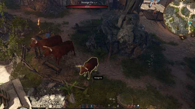 What does the Strange ox do in Baldur’s Gate 3?