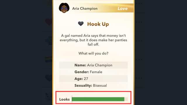 How to complete the Love Isle challenge in BitLife