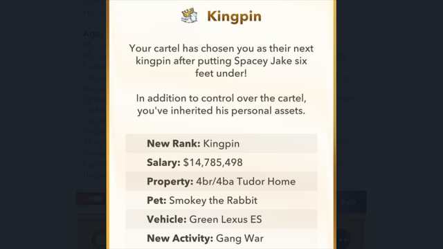 How to become a Kingpin in BitLife