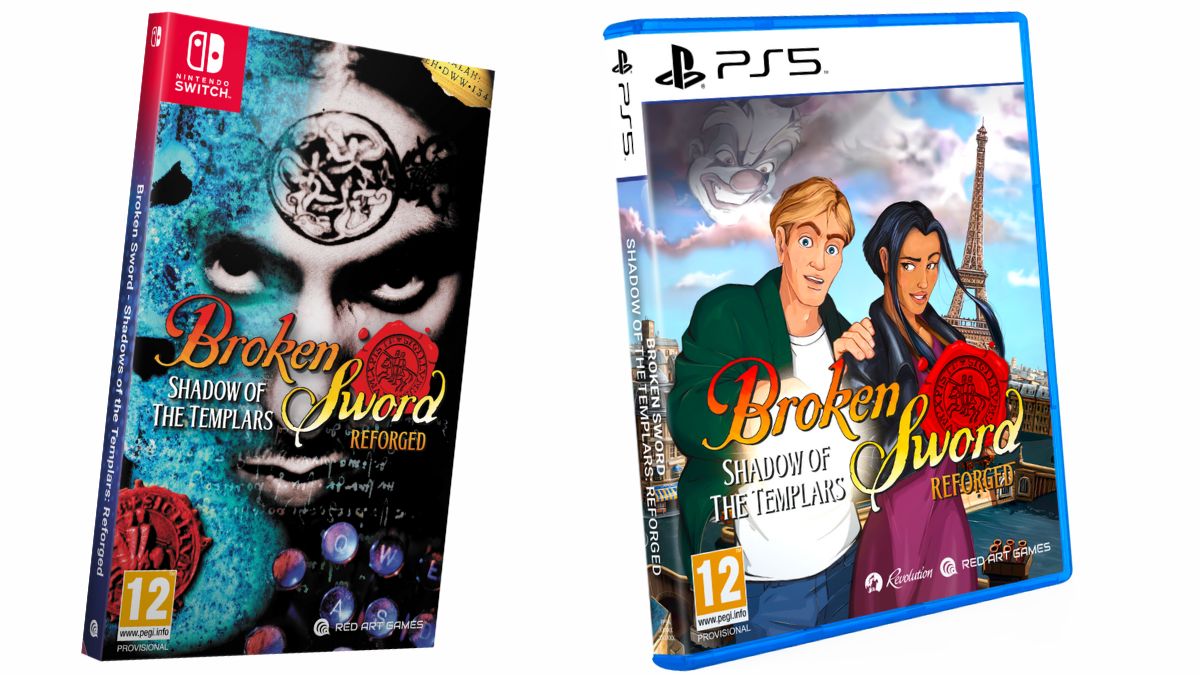 broken sword shadow of the templars reforged physcial editions