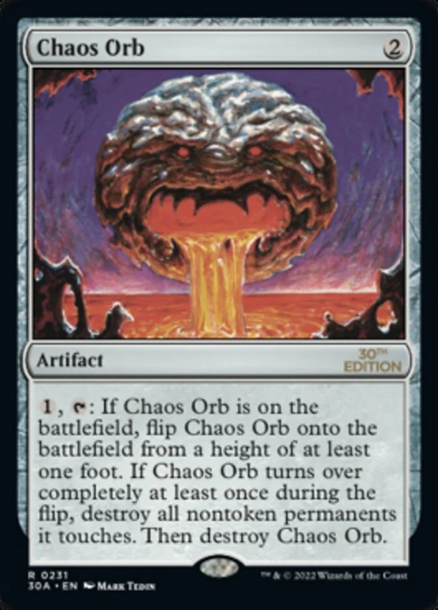 Chaos Orb MTG card art