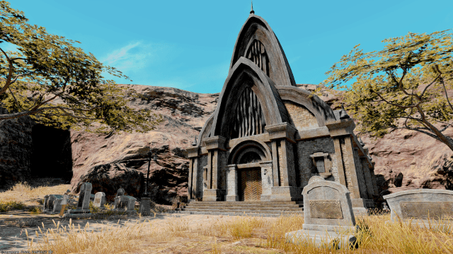 Church in Thanalan in Final Fantasy XIV