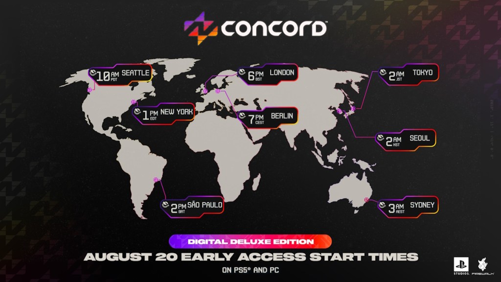 Concord roadmap showcases the first two seasons of content