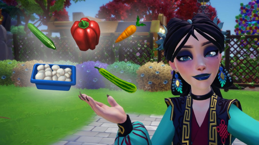 How to make Crudités in Disney Dreamlight Valley