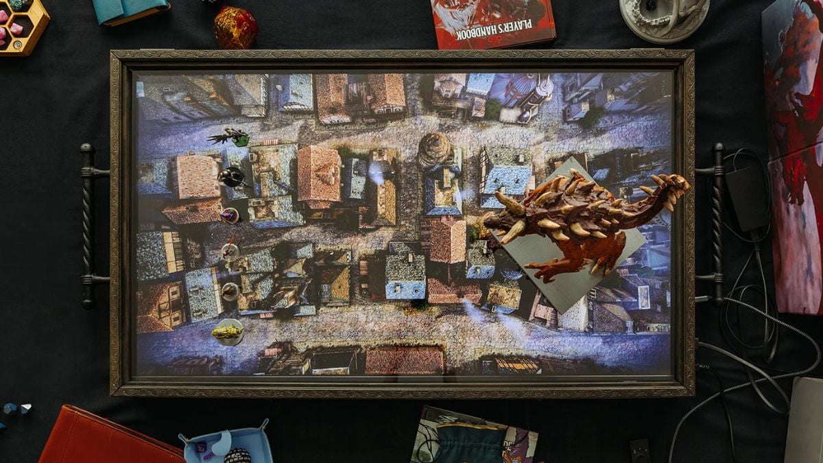 d and d tabletop tv best board game tables