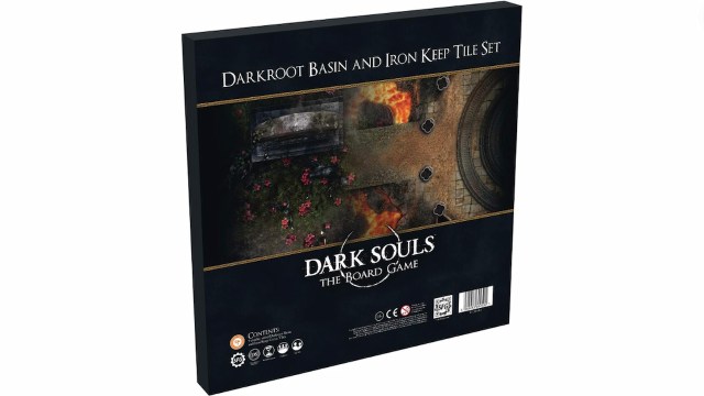 darkroot basin and iron keep tile set expansion dark souls the board game