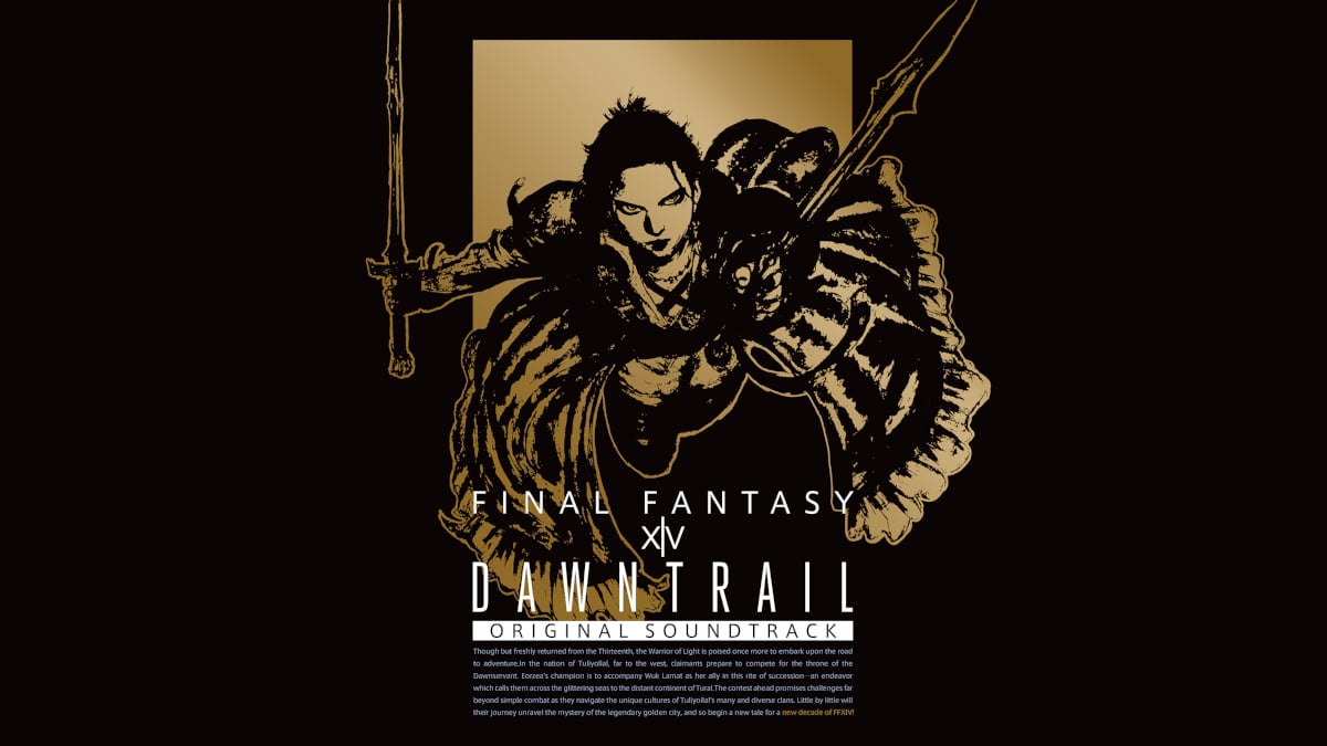 Final Fantasy XIV Dawntrail OST launches with a Wind-up Zero minion in October