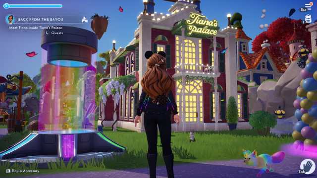 How to unlock Tiana’s restaurant and Meal Stall in Disney Dreamlight Valley