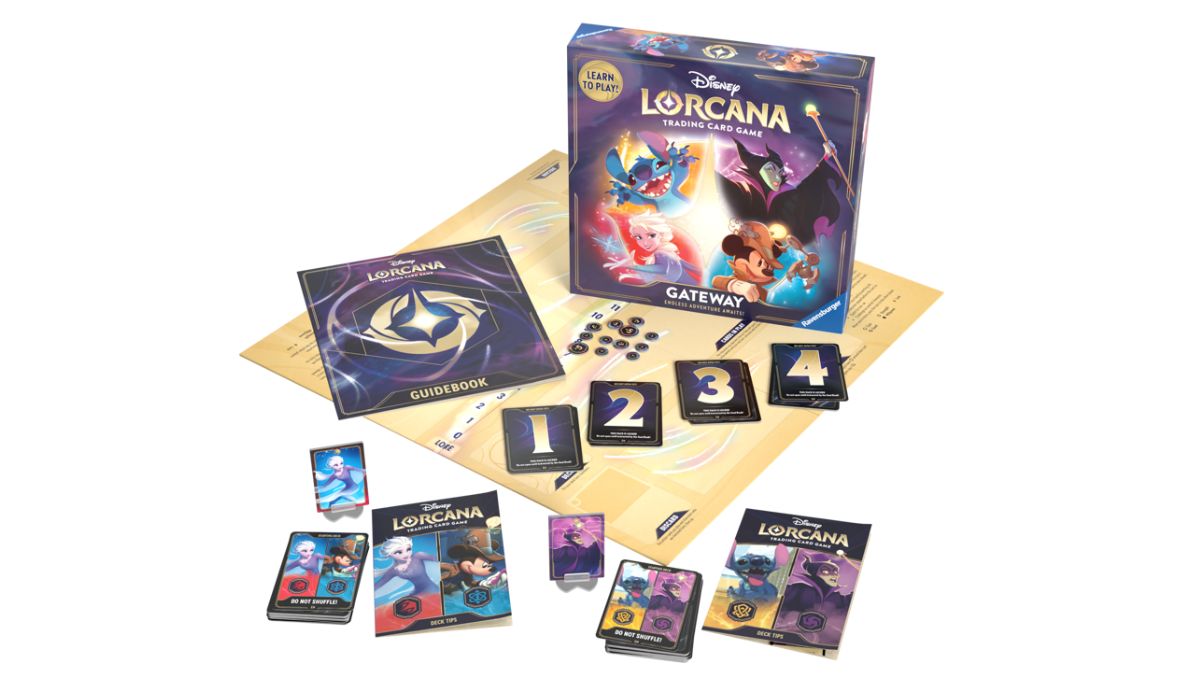 Коробка Disney Lorcana Shimmering Skies Gateway Box — идеальный способ войти в игру.