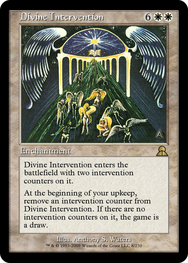 Divine Intervention MTG card art